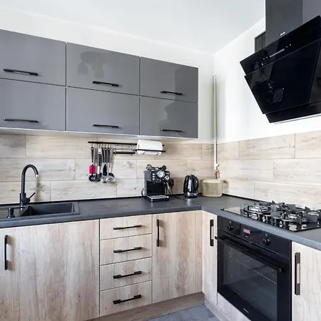 Loftowy, 3-pokojowy Apartament W Pieknej Okolicy Apartment Gdansk